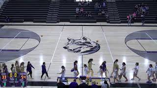 Mifflin County HS vs Bishop Guilfoyle high school Girls JV Basketball [upl. by Kwon]