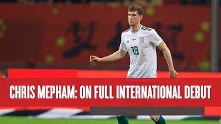 Chris Mepham On Full International Debut [upl. by Eveivaneg579]