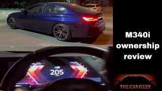 Driving M340i  OWNERSHIP REVIEW  0100 Acceleration [upl. by Ansilma]