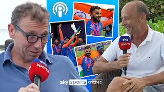 Athers and Nasser REACT to Indias incredible T20 World Cup win 🏆  Sky Sports Cricket Vodcast [upl. by Aikcin]