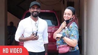 Remo DSouza with wife Lizelle DSouza spotted after a long Time [upl. by Middendorf493]