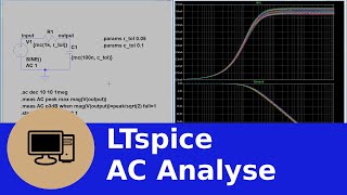 0x14 Schaltungssimulation mit LTSpice  AC Analyse und MonteCarloSimulation [upl. by Kiker]