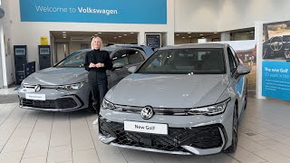 Corkills Volkswagen New Golf comparison to the Mark 8 [upl. by Herv52]