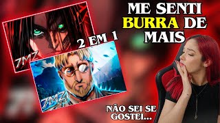 Eren Attack on Titan AO SOM DO ESTRONDO  7 Minutoz Zeke Attack on TitanSALVAÇÃO Cherry React [upl. by Atiker226]