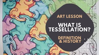 Tessellation Art  What is tessellation art  History and Origin [upl. by Yzeerb578]