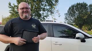 KampN Reusable CABIN AIR FILTER 201924 RAV4 Mouse crap in my cabin filter [upl. by Dier]