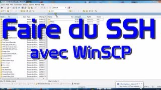 Comment faire du SSH sans fil avec WinSCP  TUTO [upl. by Sillert]