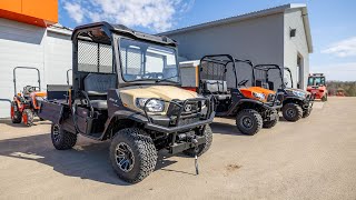 NEW 2024 Diesel Kubota RTVX Hydrostatic UTV [upl. by Dorion450]