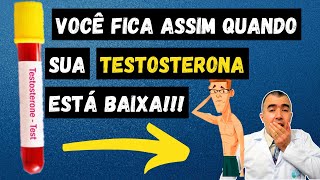 Testosterona baixa Quais são seus principais sintomas [upl. by Elicul]