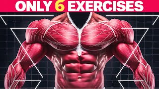 How to Get the Ideal VSHAPED Body Only 6 Exercises [upl. by Notwen]