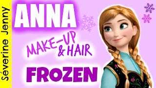 La Reine Des Neiges Disney Frozen Anna Look [upl. by Issim267]