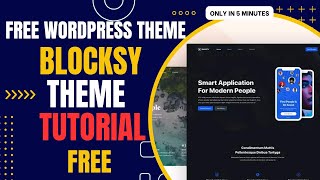 Blocksy Theme Tutorial  The Best Free Wordpress Theme 2023 [upl. by Edyaj]