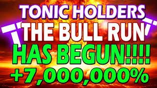 TECTONIC CRYPTO BREAKING NEWS🔥 TONIC COIN 400X RISE URGENT UPDATE [upl. by Madra]