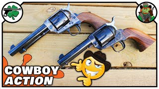 Uberti Cattleman vs Armi Jager Dakota  4440 vs 45 Colt  Single Action Revolvers [upl. by Germin316]