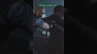 Carlos got folded like an omelette 😂 RE3 FINALE shorts short [upl. by Ybot]