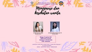 Seminar Kesehatan quotMenopause dan Kesehatan Wanitaquot [upl. by Filbert]