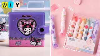 🌷DIY Stationery  How to make Stationery  Handmade stationery  School hacks [upl. by Lehpar122]