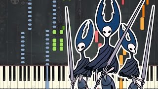 Mantis Lords  Hollow Knight Piano 4 hands Synthesia [upl. by Zumwalt]