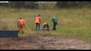 Guy Martin BIG crash at Ulster [upl. by Ihculo]