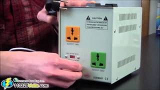 How To Change A Fuse In a Voltage Regulator Converter ATVR500 ATVR1000 ATVR1500 amp ATVR2000 [upl. by Carey]