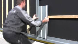 RHEINZINK SPLine facade cladding installation guide danish [upl. by Ailimat773]