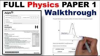 Entire GCSE Physics Paper 1 Grade 89 Exam Questions  2023 Revision [upl. by Anoval]