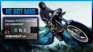 Oppressor MK1 Trolling Made This Griefer Go Full Tryhard Mode And QUIT GTA ONLINE [upl. by Arded]