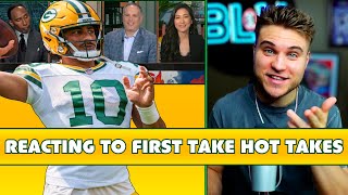 ESPN First Take 2024 NFL Hot Takes Love for MVP [upl. by Sherer]