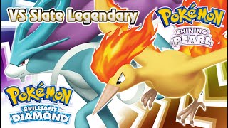 Pokémon Brilliant Diamond amp Shining Pearl  Slate Legendary Battle Music HQ [upl. by Nivled]