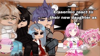 Erasermic family react to their new adoptive daughter as Emu Otori Project SEKAIBnhawxs [upl. by Eillime33]