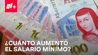 Salario Mínimo en 2024 ¿Cuánto aumentó en México  Despierta [upl. by Alieka448]