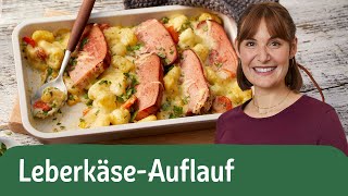 LeberkäseAuflauf mit Gnocchi und Buttergemüse 🥕  REWE Deine Küche [upl. by Childs]