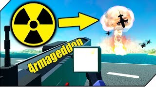 РАКЕТНИЦА Armageddon С ЯДЕРНЫМ ЗАРЯДОМ  Игра Ravenfield Битва солдатиков [upl. by Johiah]