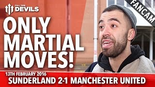 Only Martial Moves  Sunderland 21 Manchester United  FANCAM [upl. by Lathan]