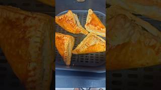 Nutella Puff Pastries in Air Fryer shorts shortsvideo youtubeshorts [upl. by Brader]