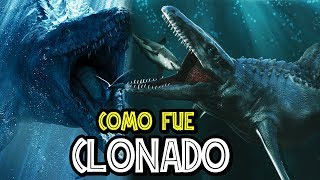 ¿CÓMO CLONARON EL MOSASAURUS DE JURASSIC WORLD [upl. by Iahs]