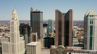 Downtown Columbus Ohio Leveque Tower March 2021 [upl. by Melcher308]