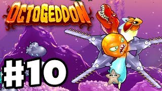 Octogeddon  Gameplay Walkthrough Part 10  4 Sawsharks PC [upl. by Suu]