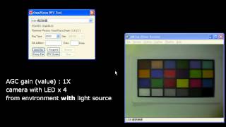 MDB1003 USB Cam AGC Parameter adjustment DEMO video ver 10  endoscopy camera  spy camera [upl. by Valenba]