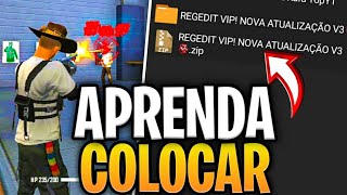 COMO COLOCAR REGEDIT NO FREE FIRE EM MOBILE PASSO A PASSO PELO ZARCHIVER 2022  REGEDIT FREE FIRE [upl. by Aneeroc]