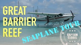 Australia Exploring The Whitsunday Islands and The Great Barrier Reef By Seaplane 4K [upl. by Adnilema653]