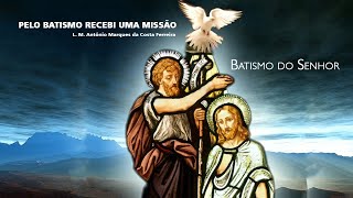 Pelo Batismo Recebi uma Missão By versão Roni amp Priscila [upl. by Ettolrahs]