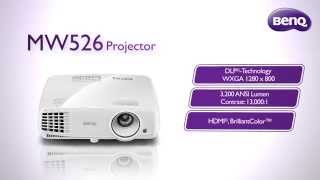 Introducing the BenQ MW526 Projector [upl. by Akaenahs]