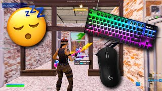 SteelSeries Apex Pro TKL ASMR 😴 Tilted Zone Wars Gameplay 🏆 Satisfying Keyboard Fortnite 240 FPS 4K [upl. by Maison]