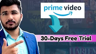 Amazon prime video 30days free trial 2024  Prime video free subscription kaise len  Sam Tech [upl. by Gnas922]