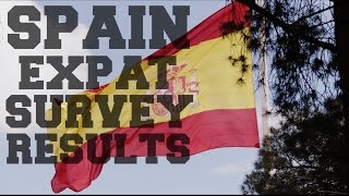 Living in Spain  Spain expat survey results analysis [upl. by Yecnahc621]