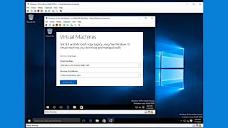 windows 10 download  Maquina Virtual para VM ou VirtualBox [upl. by Ahsilahs]