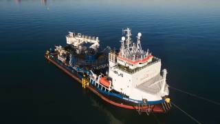 Rampion offshore wind farm  export cable installation [upl. by Apfelstadt]