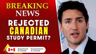 Breaking News  Rejected Canadian Study Permit [upl. by Artsa]