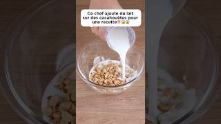 Du lait sur des cacahouètes pour une recette⁉️😱😱cooking recette delicious peanut pourtoi fyp [upl. by Mehetabel]